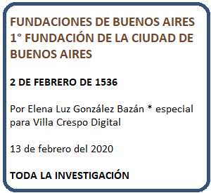 FUNDACIONES DE BUENOS AIRES